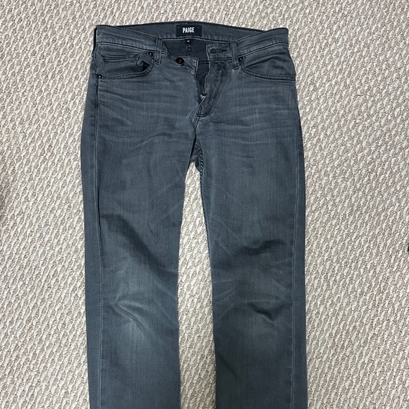PAIGE Other - PAIGE Federal Men's Charcoal Slim Jeans, 28